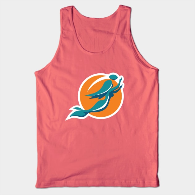 Miami Mermaids Tank Top by Carl Cordes